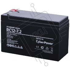 Батарея SS CyberPower Standart series RС 12-7.2 / 12V 7.2 Ah