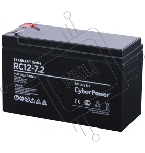 Батарея SS CyberPower Standart series RС 12-7.2 / 12V 7.2 Ah