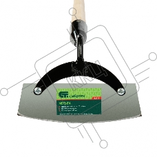 Мотыга стальная, 170х60х1300 мм, деревянный черенок, Россия Сибртех