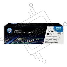 Картридж лазерный HP CB540AD черный двойная упаковка для CLJ CP1215/CP1515/CP1518 2 х 2200стр.