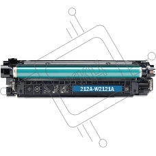 Картридж лазерный G&G GG-W2121A (212A) голубой (4500 стр.) для HP Color LJ M554/M555/578 Enterprise