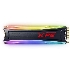Накопитель SSD ADATA PCI-E x4 512Gb AS40G-512GT-C S40G RGB M.2 2280