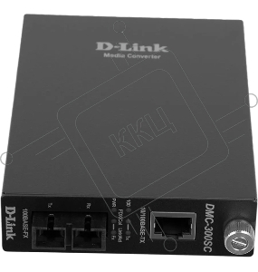 Сетевое оборудование D-Link DMC-300SC/D7A Конвертер 10/100 UTP в 100Мб MM Fiber (2km, SC)