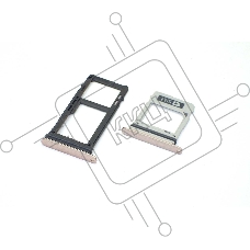 Лоток для SIM-карты Samsung Galaxy A7 (A720F) -2 SIM золотой