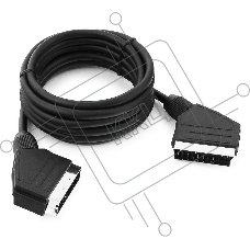 Кабель аудио/видео Gembird CCV-518, SCART / SCART, 21pin, 3м