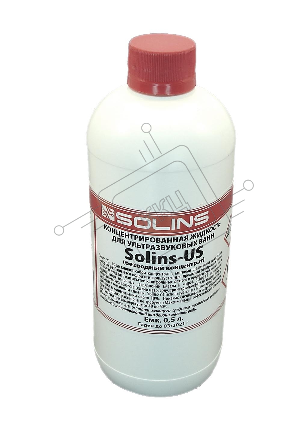 Концентрат для ультразвуковых ванн Solins - US 0,5 л