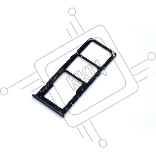 Лоток для SIM-карты Samsung Galaxy A7 (A750F) черный