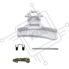 Ручка люка для стиральной машины Zanussi 4055304143 SKL, DHL027ZN