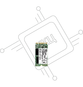 Накопитель SSD Transcend M.2 MTS430 SATA-III 256GB <TS256GMTS430S> 3D NAND TLC