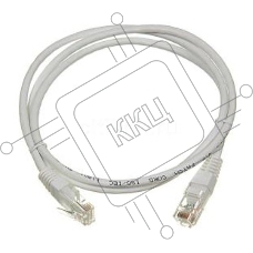 Кабель Patch cord Lanmaster TWT-45-45-0.5/S-GY 10 PCS 0.5м FTP Cat 5e Grey
