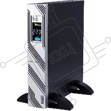 Источник бесперебойного питания Powercom Smart King RT SRT-2000A LCD 1800Вт 2000ВА черный
