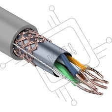 Кабель витая пара REXANT SFTP 4PR 24AWG, CAT5e, бухта 305 м