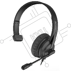 Наушники с микрофоном A4Tech HU-11 черный 2м накладные USB оголовье