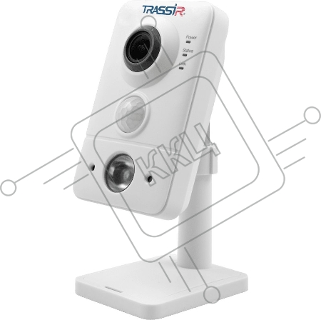 Камера видеонаблюдения IP Trassir TR-D7151IR1 1.4-1.4мм цв. корп.:белый
