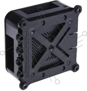 Корпус DesignSpark ABS Case для Raspberry Pi 3 B/B+ , встроенное крепление VESA (100х100мм), цвет черный  (136-0232)(136-0233)