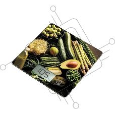 Кухонные весы Blackton Bt KS1003. Электронные, 10 кг, Вычет веса тары, Сенсорная панель, Автоотключение, Закаленное стекло, Цифровой дисплей