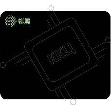 Коврик для мыши Cactus Black 300x250x2мм (CS-MPC-P01M)