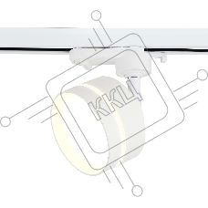 Cветильник трековый GL5384 WH/FR белый/белый матовый GX53 max 12W