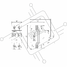 Автоматический выключатель Werkel 2P 25 A C 6 кА W902P256