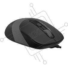 Мышь проводная A4Tech Fstyler FM10 черный/серый, 1600 dpi, USB, кнопки - 4