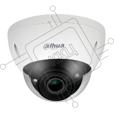 Уличная купольная IP-видеокамера DAHUA с ИИ4Мп; 1/1.8” CMOS; моторизованный объектив 2.7~12мм; механический ИК-фильтр; WDR(140дБ); чувствительность 0.0007лк@F1.8; сжатие: H.265+, H.265, H.264+, H.264