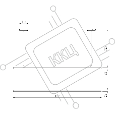 Трековый светильник Slim Magnetic 40W 4000K Milo (чёрный) 85106/01