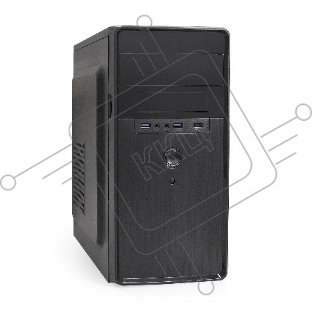 Корпус Minitower ExeGate EX286429RUS BA-309U2 (mATX, без БП, 1*USB+2*USB3.0, HD аудио, черный)