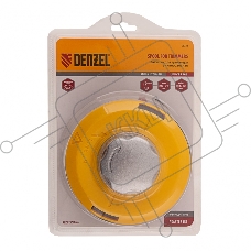 Катушка Denzel 96322  тримм. полуавтомат. легкая заправка лески гайка m10x1.25 винт m10-m10 алюм.кн
