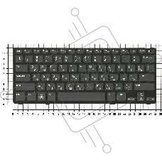 Клавиатура для ноутбука Dell Inspiron 14Z 5423 13Z 5323 черная