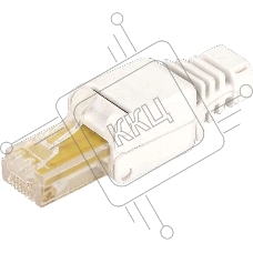 Коннектор Lanmaster полевой (LAN-TMP-S5E) FTP кат.5E RJ45 белый (упак.:1шт)