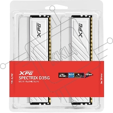 Память DDR4 2x8GB 3200MHz A-Data AX4U32008G16A-DTWHD35G XPG Spectrix D35G RGB RTL Gaming PC4-25600 CL16 DIMM 288-pin 1.35В single rank с радиатором Ret