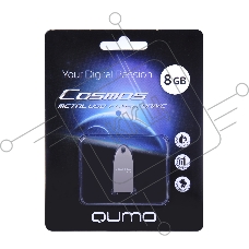 Флэш Диск USB 2.0 QUMO 8GB Cosmos QM8GUD-Cos Silver
