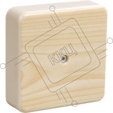 Коробка распаячная ОП 100х100х29 IP20 КМ41219-04 (6 клем. 6кв.мм) сосна ИЭК UKO10-100-100-029-K34