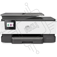 МФУ струйный HP OfficeJet 8023 (1KR64B), A4, цвтной, печ. до 20 стр/мин. (ч/б), до 10 стр/мин. (цвет), скан. до 8 стр/мин. (ч/б) 3.5 стр/мин. (цвет), 1200 x 1200 dpi, USB, RJ-45, Wi-Fi, Air Print