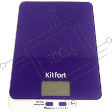 Весы кухонные Kitfort КТ-803-6 фиолетовые