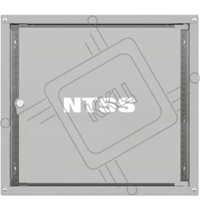 Шкаф коммутационный NTSS LIME (NTSS-WL15U5545GS) настенный 15U 550x450мм пер.дв.стекл несъемн.бок.пан. 30кг серый