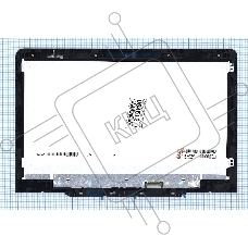 Модуль (матрица + тачскрин) для Lenovo Yoga N23 черный c рамкой