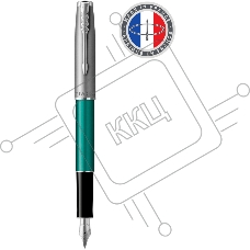 Ручка перьевая Parker Sonnet Essentials SB F545 (CW2169362) LaqGreen CT F сталь нержавеющая подар.кор.