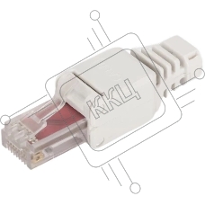 Коннектор Lanmaster LAN-TMP-S6 полевой RJ45 кат.6 STP бел. (упак.:1шт)