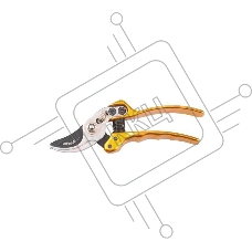 Секатор PALISAD 60529  усиленный 170мм прямой рез металлические рукоятки luxe