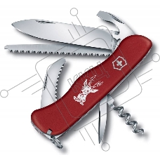 Нож перочинный Victorinox HUNTER (0.8573) 111мм 12функций красный