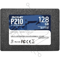 Накопитель SSD Patriot P210, 128GB, SATA III, 2.5