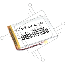 Аккумулятор Li-Pol (батарея) 4*70*95мм 2pin 3.7V/2500mAh