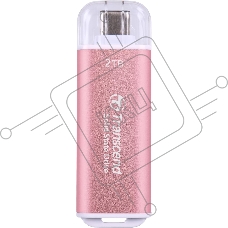 Внешний SSD Transcend USB-C 2TB TS2TESD300P ESD300 розовый