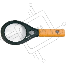 Лупа SPARTA 913745 4-х и 6-кратная, D 70 и 20 мм, с рукояткой