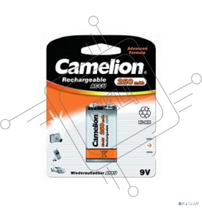 Аккумулятор Camelion 9V-250mAh Ni-Mh BL-1 аккум-р,9В 5014