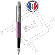 Ручка роллер Parker Sonnet Essentials SB T545 (CW2169368) LaqViolet CT F черн. черн. подар.кор.