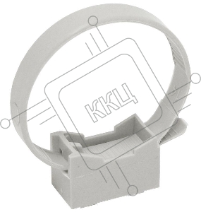 Держатель хомутный для труб со стяжкой d32-63 CFF2 сер. ИЭК CTA10MP-CFF263-K41-100