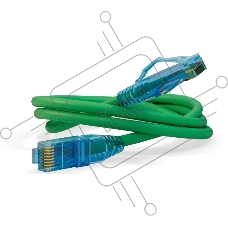 Патч-корд PC-LPM-UTP-RJ45-RJ45-C6-0.5M-LSZH-GN Патч-корд U/UTP, Cat.6, LSZH, 0.5 м, зеленый