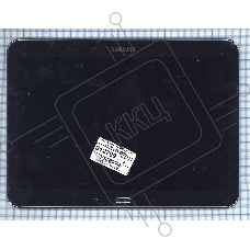 Модуль (матрица + тачскрин) для Samsung Galaxy Tab 4 10.1 SM-T530 черный с рамкой